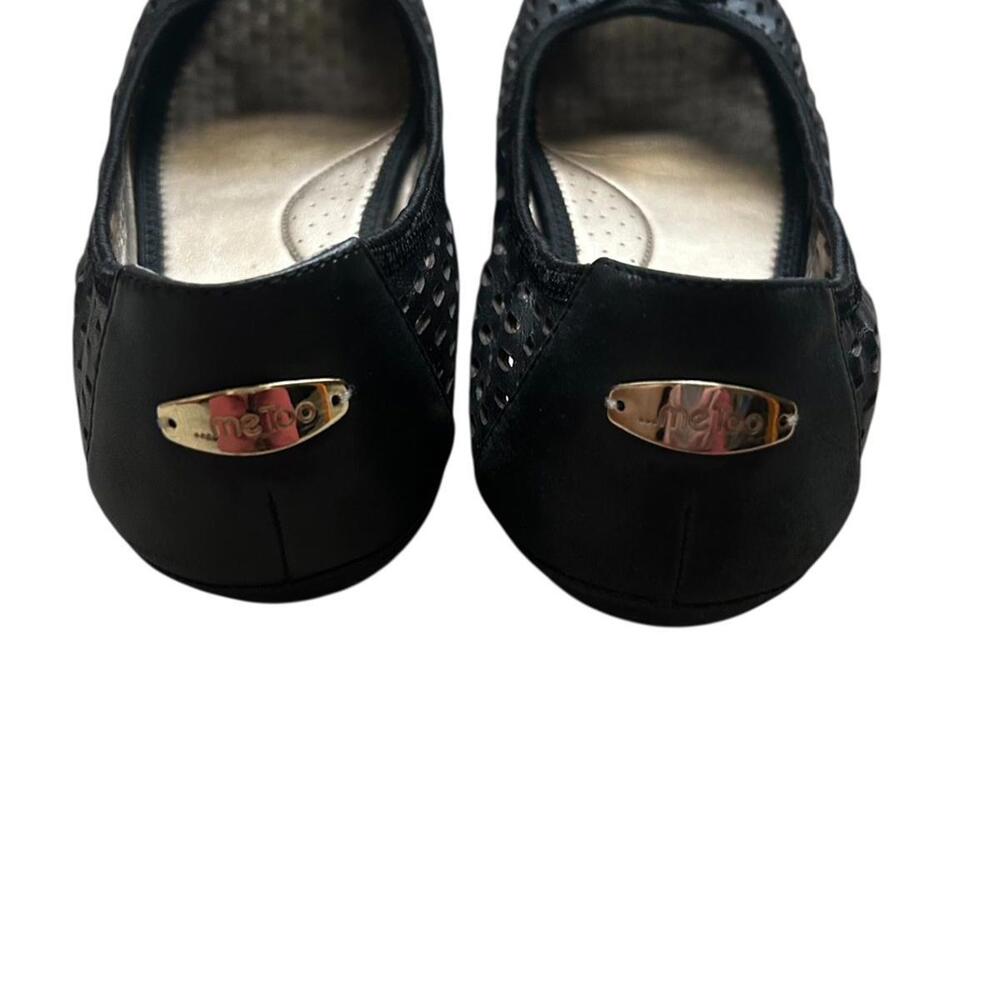 Me Too Flexible Black Ballet Flats Size 6.5 Womens Style Fayla6 Balletcore - Picture 5 of 6